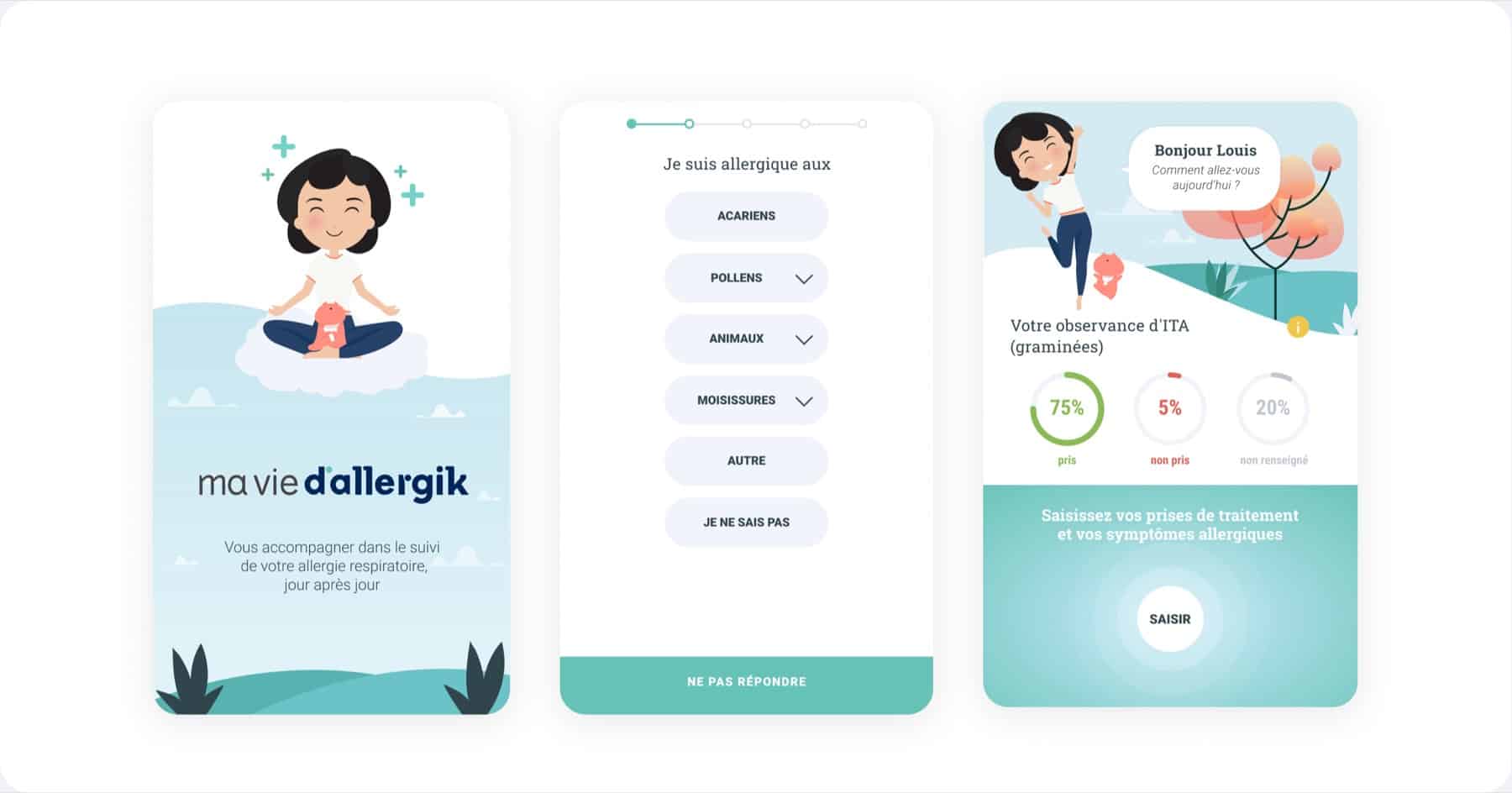 ALK — Ma Vie d’Allergik, application patient