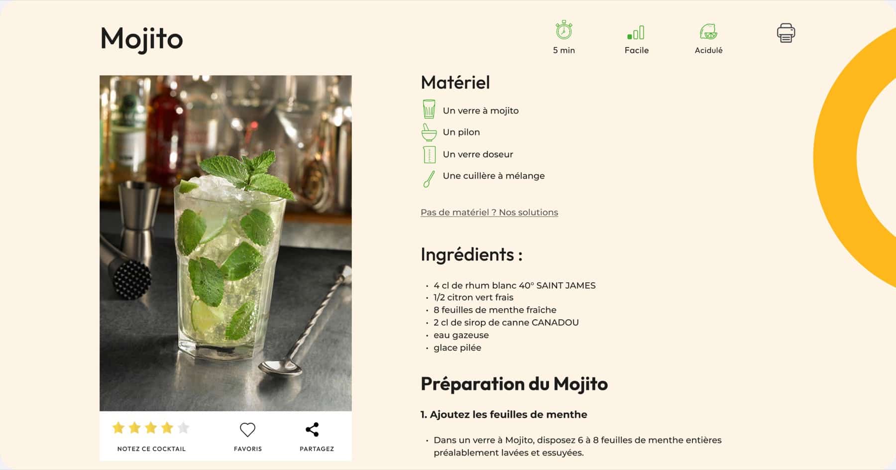 Destination Cocktails — refonte WordPress