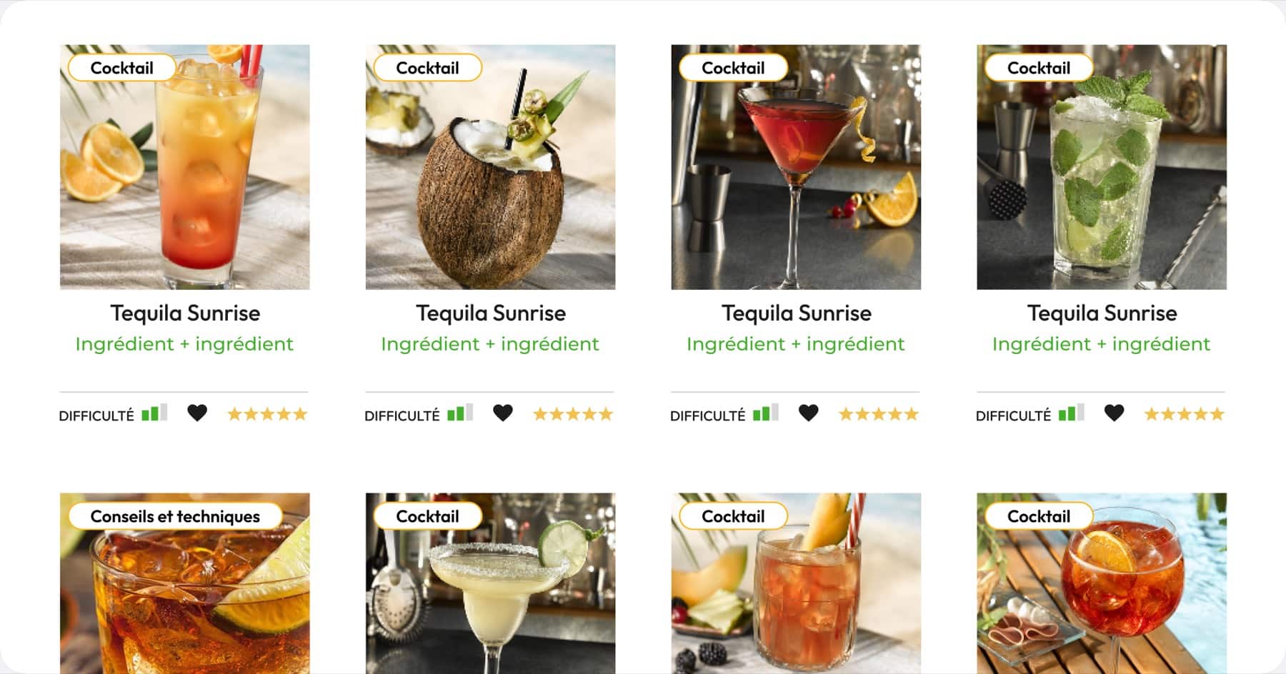 Destination Cocktails — refonte WordPress