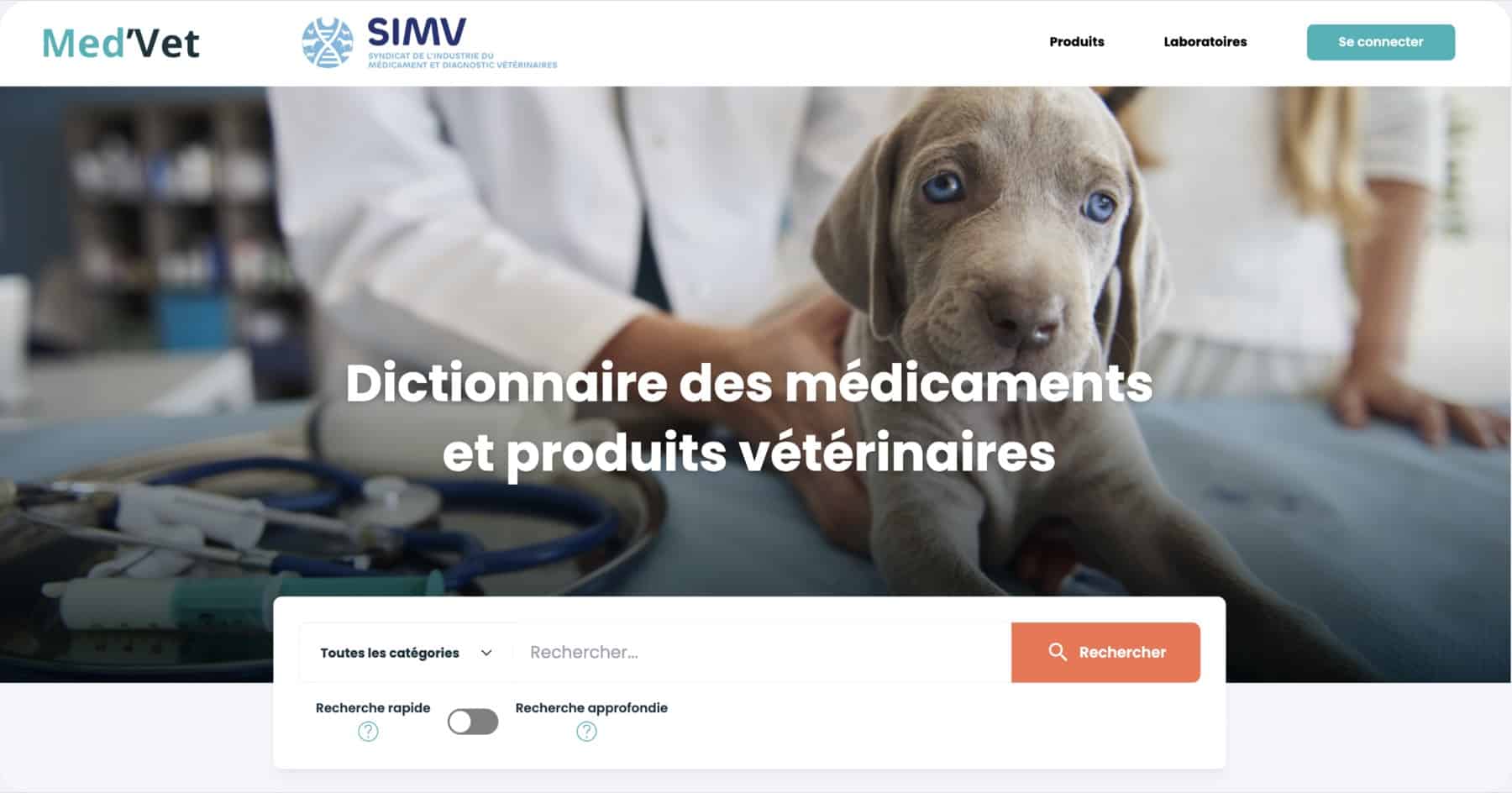 Med’Vet (SIMV) — refonte plateforme vétérinaire