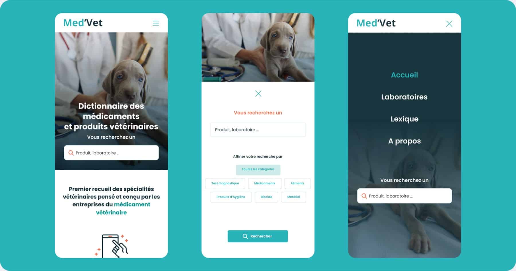 Med’Vet (SIMV) — refonte plateforme vétérinaire