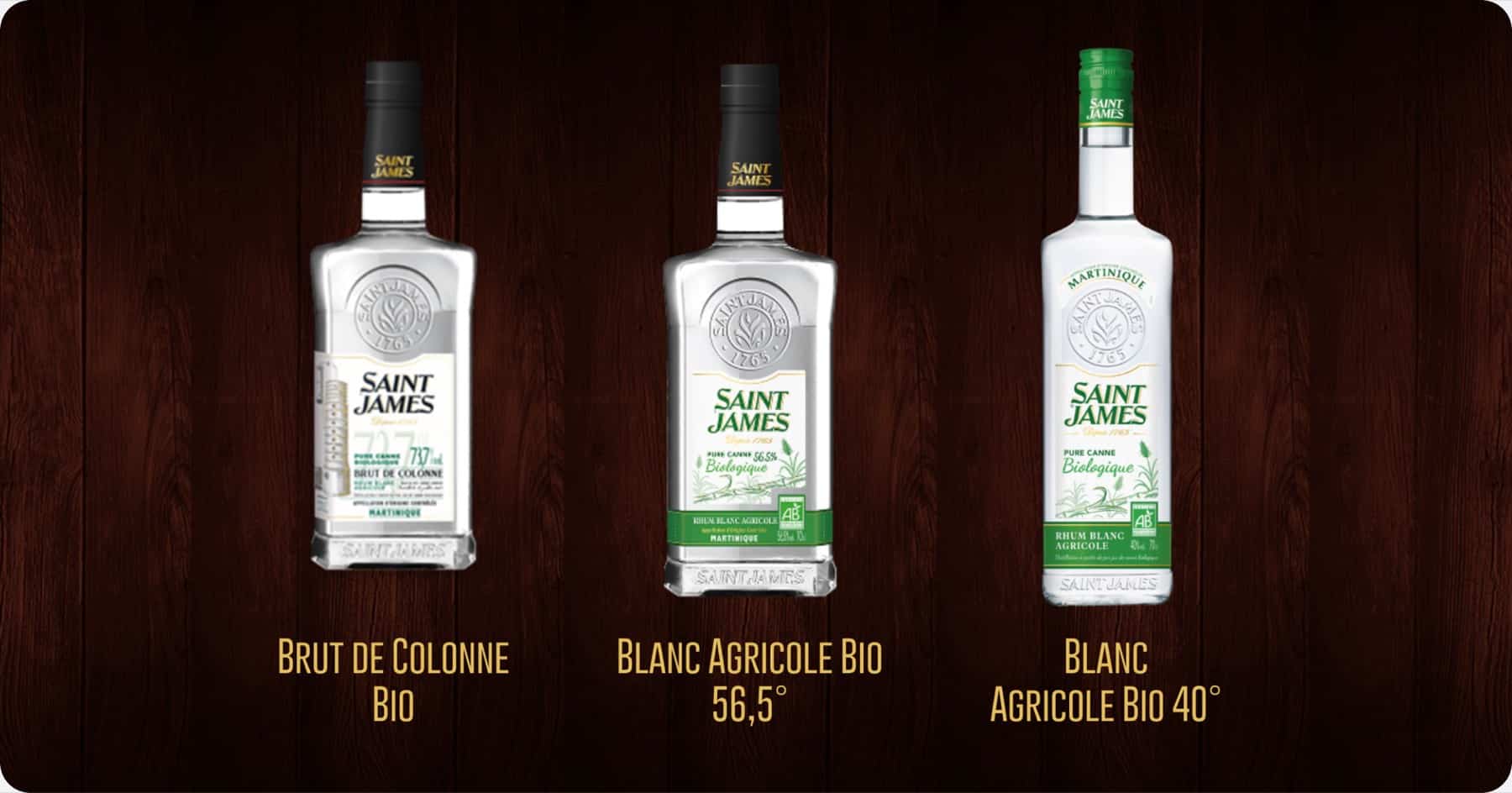 Saint-James — refonte rhum 1765 Martinique