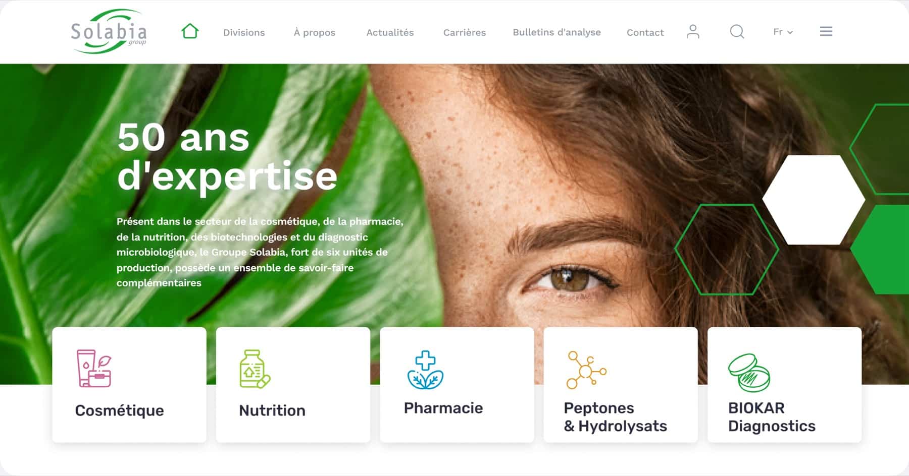 Solabia — multisite WordPress business units