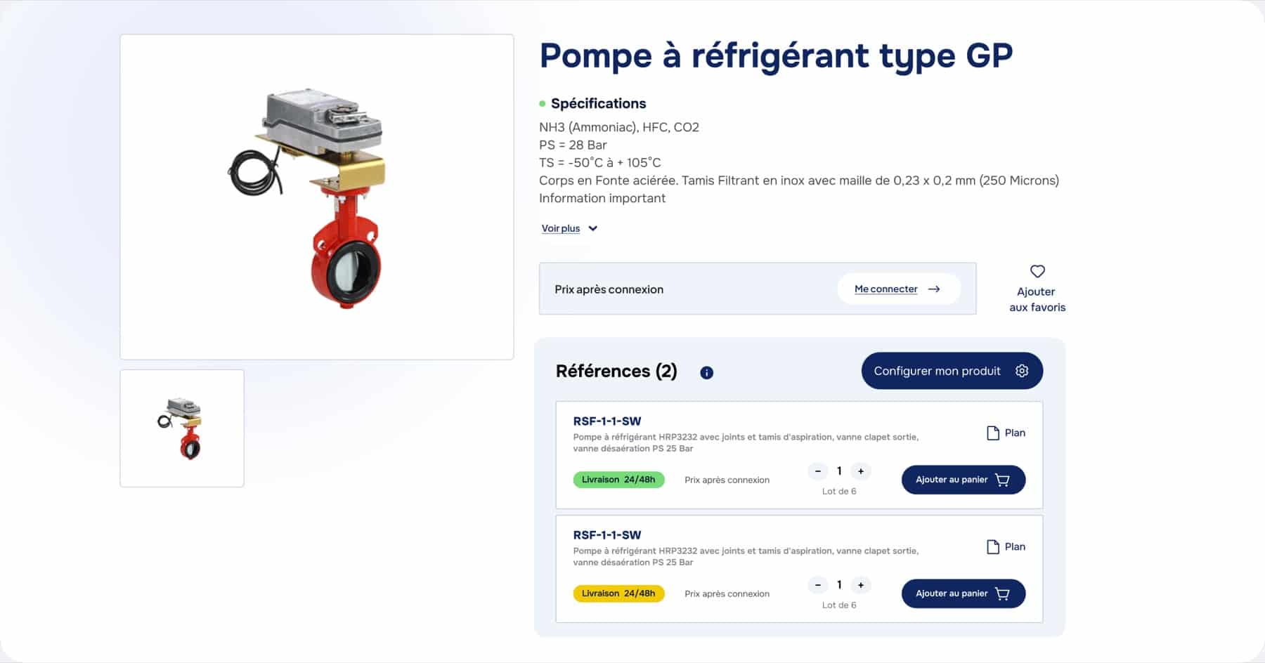US Reco — transformation e-shop industriel